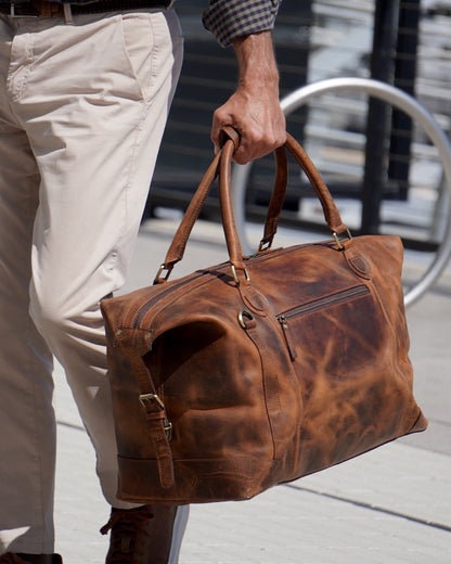 Brown Vittoria Duffle
