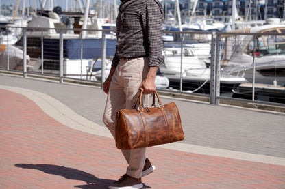 Brown Napoli Duffle