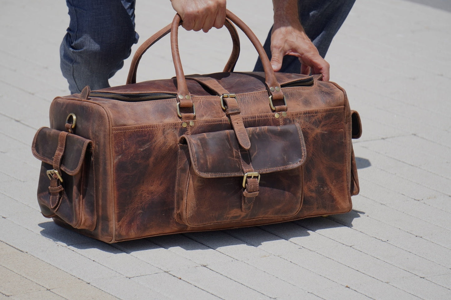 Venezia Brown - 3 pocket