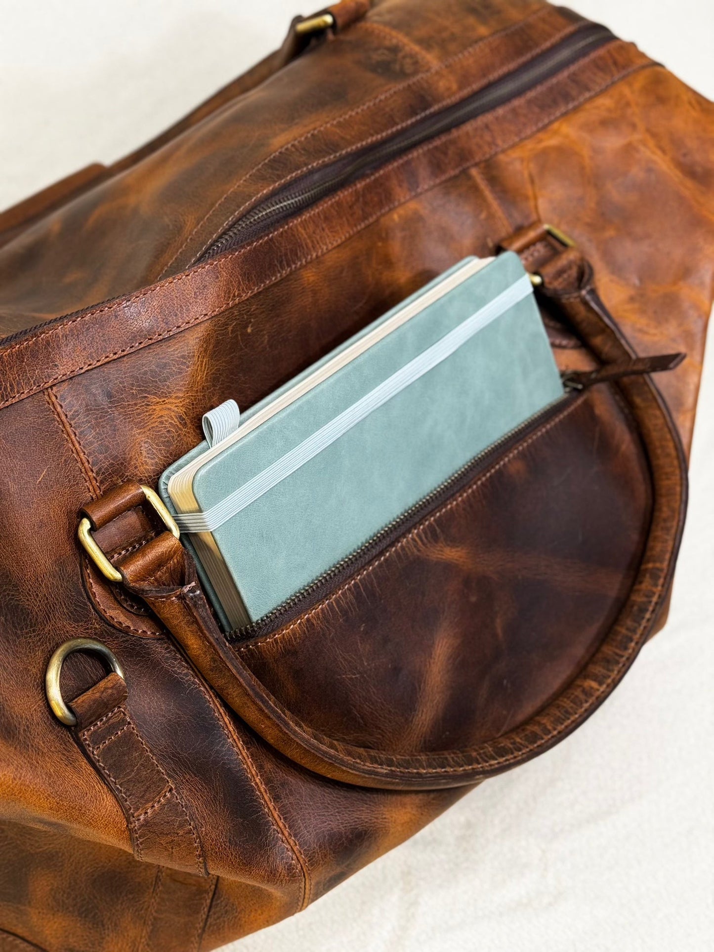 Brown Vittoria Duffle