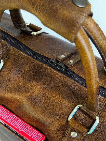 Brown Napoli Duffle